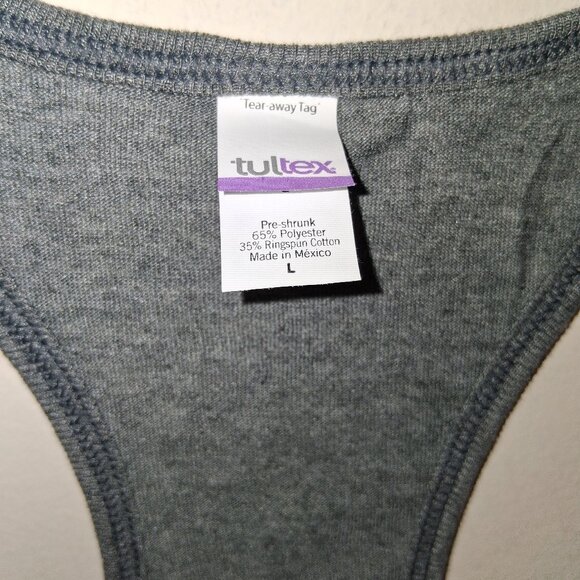 I RUN SLOW women's jogging tank top L Tultex Chris Farley Van River Motivational - Picture 2 of 3